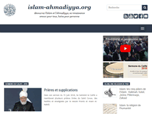 Tablet Screenshot of islam-ahmadiyya.org